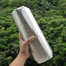 Двусторонний Коврик для палатки из алюминиевой фольги влагостойкий ультрастойкий светильник для палатки брезент на 1-2 человека наземный лист наружные аксессуары для кемпинга/путешествий