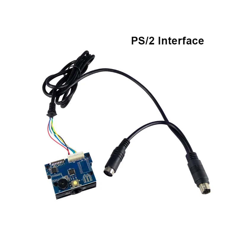 LV12 USB/RS232 интерфейс OEM 1D CCD интегрированный сканер штрих-кода reader модуль сканирования для контроля доступа - Цвет: PS2