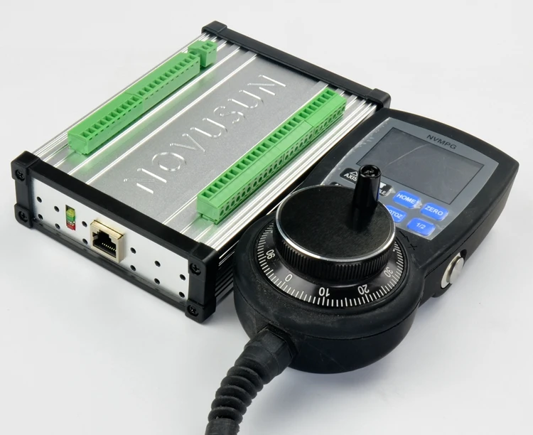 

MACH3 Ethernet port 6 axis Montion Controller NVEC400 with the handwheel