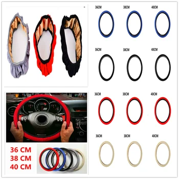 

Car Steering wheel Cover Anti-Slip net Auto summer cloth FOR Kia Sportage Sorento Sedona ProCeed Optima K900 Soul Forte5