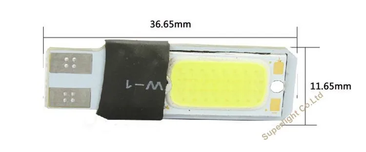 T10 w5w cob canbus 2 шт./пара просвет внешнее освещение яркий ошибок t 10 5w 12v парковки авто 5w5 лампа стайлинга автомобилей КК