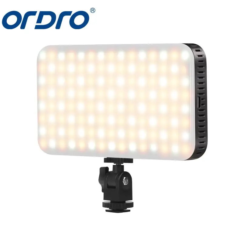 

ORDRO LED Supplementary Light 120pcs Diodes Photography Filling Light for Camcorder Video Camera DSLR Camera Smart Phone