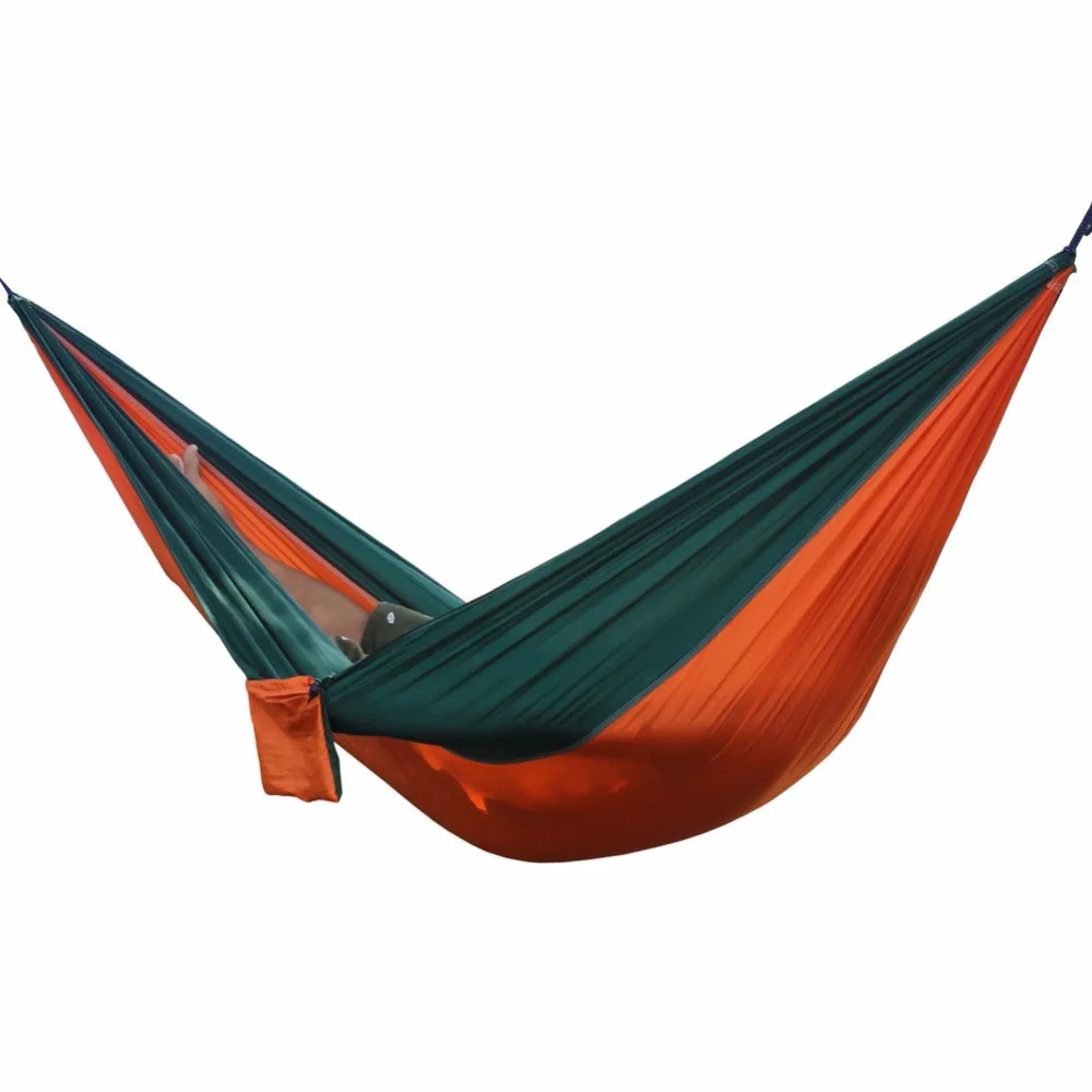 

Portable Outdoor Hammock Garden Camping Sports Home Travel garden Hang Bed Double Person Leisure travel Parachute Hammocks