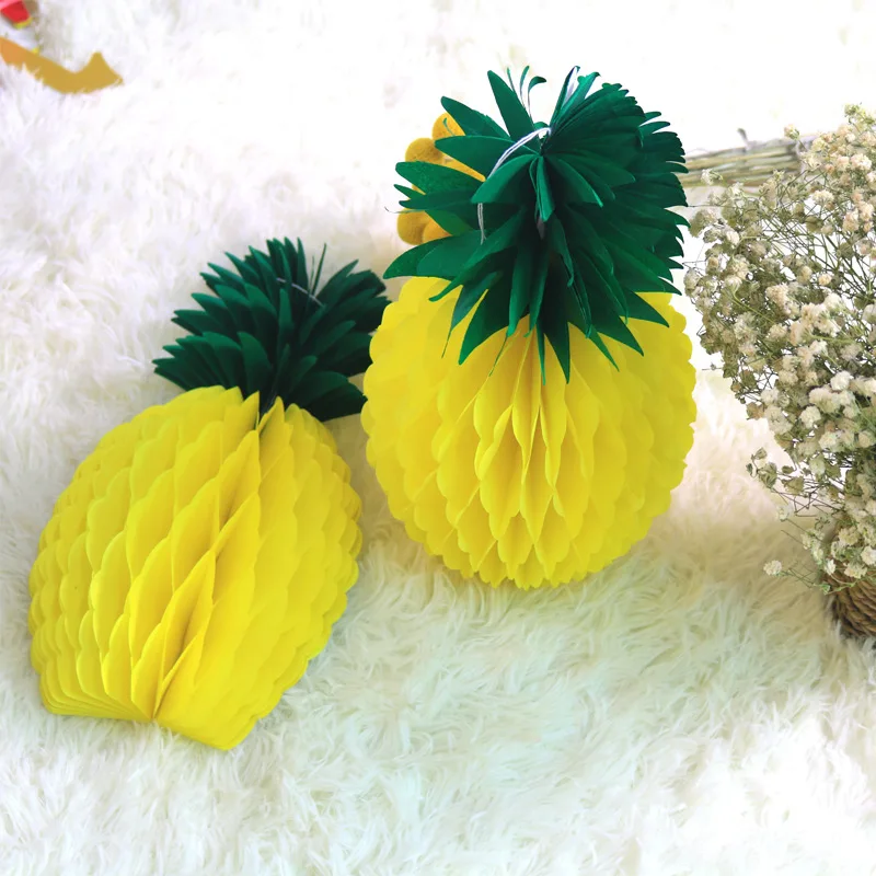1 Honeycomb Tropical Pineapple Decoration Diy Fruit Honeycomb