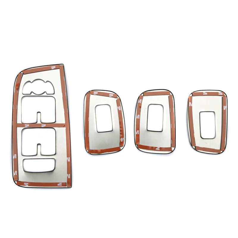 1set Steel Interior Door Window Lift Regulator Cover Trim for Volvo XC60 2018