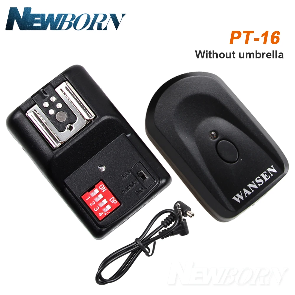 

Flash Trigger 16 Channels Flash Wireless/Radio Trigger 1/250S +Receiver for Canon Nikon Pentax Olympus Fuji Yongnuo Flash