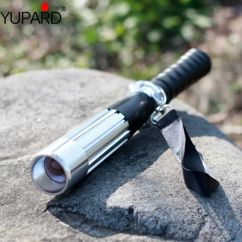 YUPARD Тактический летучая мышь Zoom led XML 2 L2 Q5 фонарик Самозащита Факел Кемпинг 3