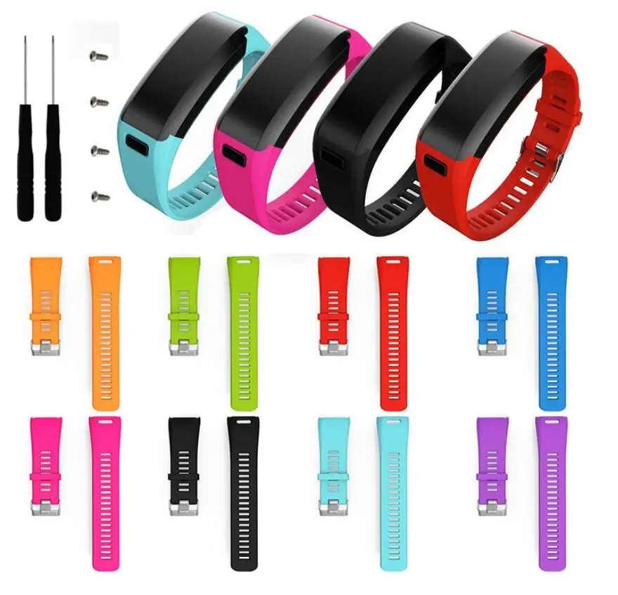 Для garmin VIVO Smart HR Band сменный спортивный силиконовый браслет ремешок для garmin браслет Vivosmart HR Band умный ремешок