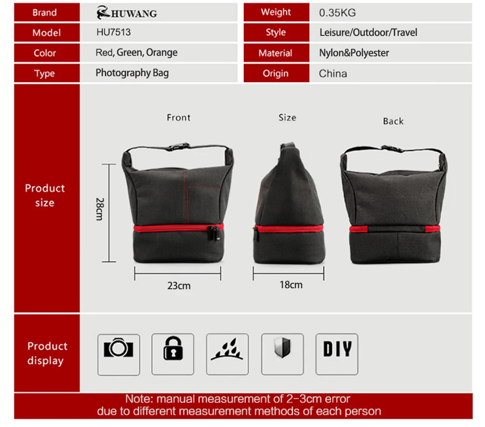 Модный нейлоновый материал наружная фотография DSLR камера сумка на плечо водонепроницаемый устойчивый к истиранию портативный слинг-сумка для фотоаппарата