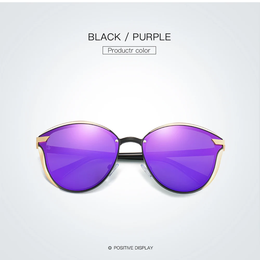 Летние стильные ретро круглые фиолетовые черные солнцезащитные очки с поляризованными линзами мужские и женские поляризованные солнцезащитные очки вечерние покупки