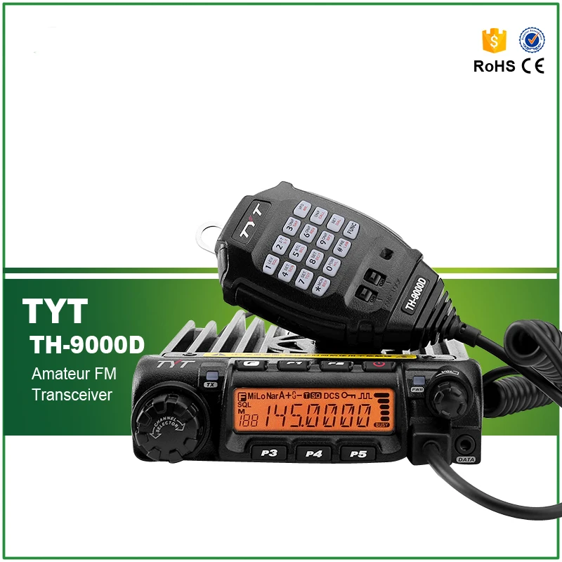 EMS/DHL Быстрая доставка TYT TH-9000D VHF Mono Band FM мобильный трансивер | Мобильные телефоны и