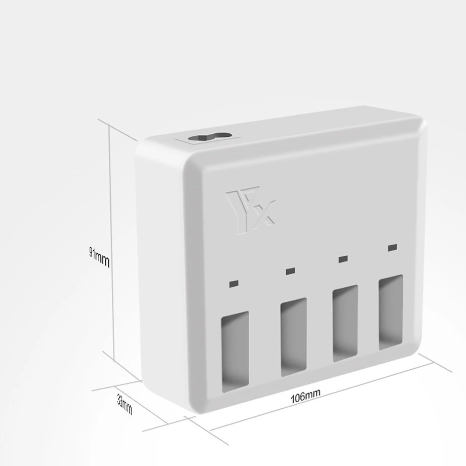 2A Tello Charger 4in1 Multi Battery Charging Hub for Tello Intelligent Flight Battery Quick Charging 35 Mins to Fill 4 Batteries-6