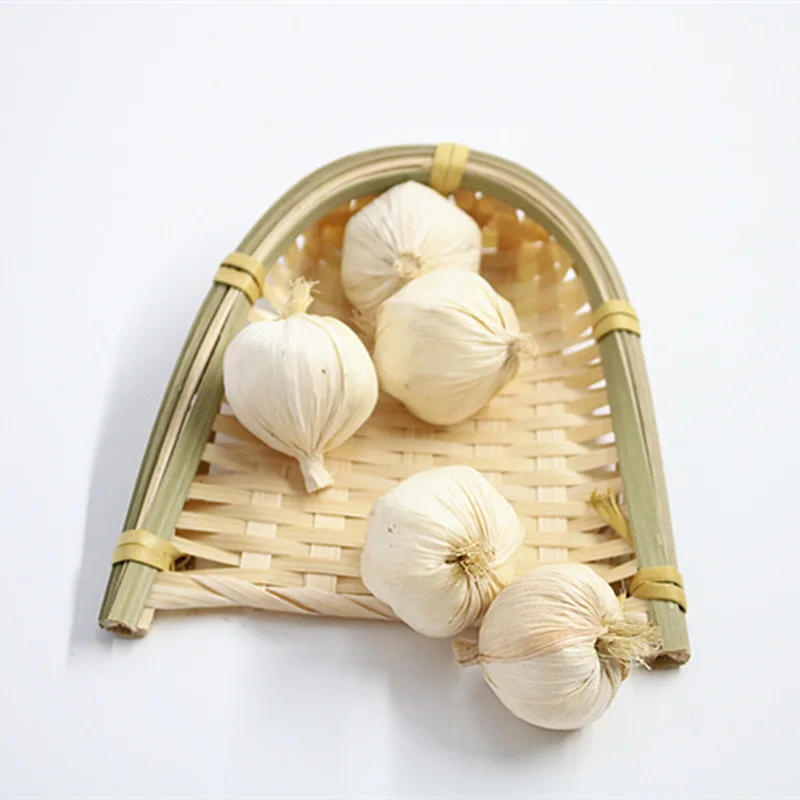 Garlic milk white 10 шт. Мини Моделирование Пластиковые фрукты детские игрушки стрельба реквизит поддельные овощи - Цвет: Garlic milk white