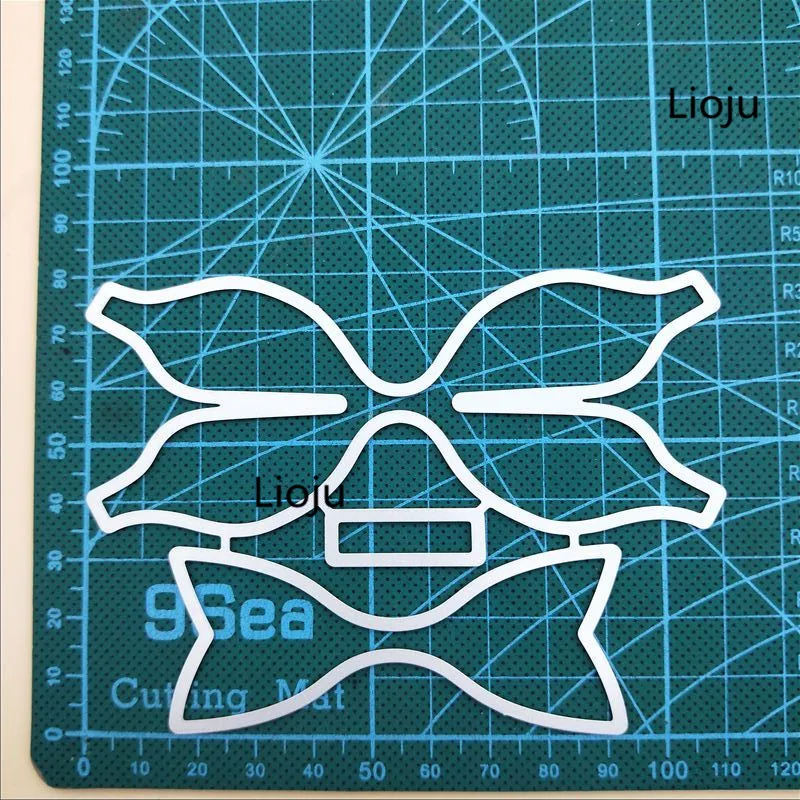 Галстук-бабочка, бант, металлические Вырубные штампы, трафареты для поделок, скрапбукинга, фотоальбома, бумажных карт, декоративное ремесло, тиснение, новинка