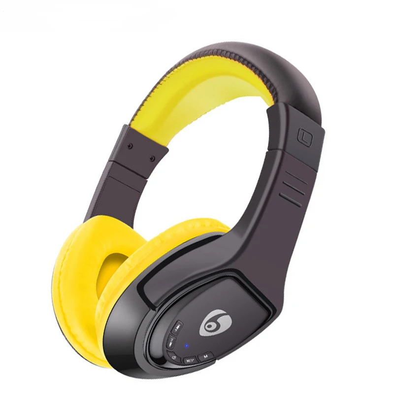 

NVAHVA Over-Ear Bluetooth Headphone MP3 Player Portable Micro SD Card MP3 Player Headset With FM Wireless Bluetooth Earphone