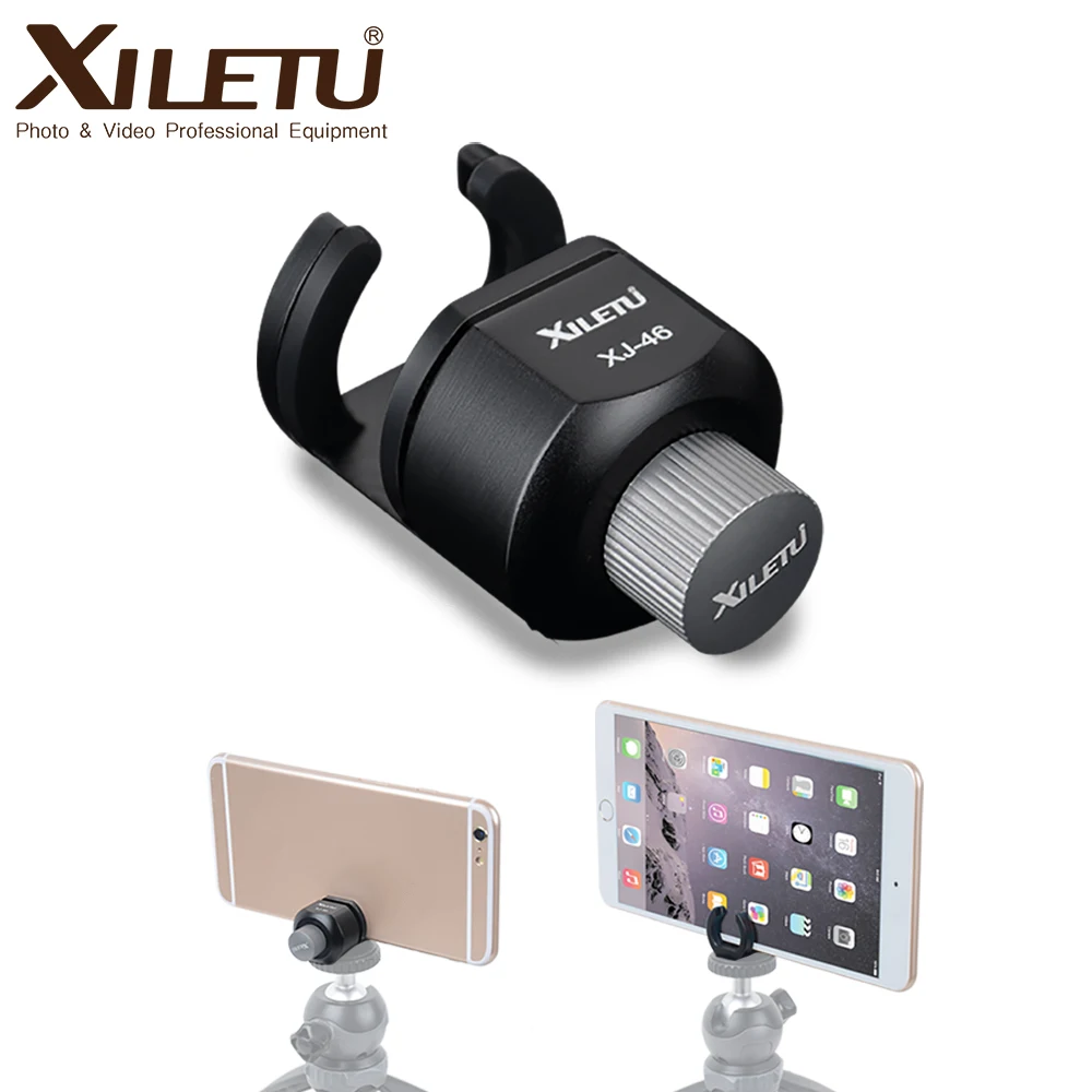 

CimaPro XJ-46 Multifunction Aluminium Phone Holder Lightweight Clamp For Cellphone Smartphone iphone Android cameras