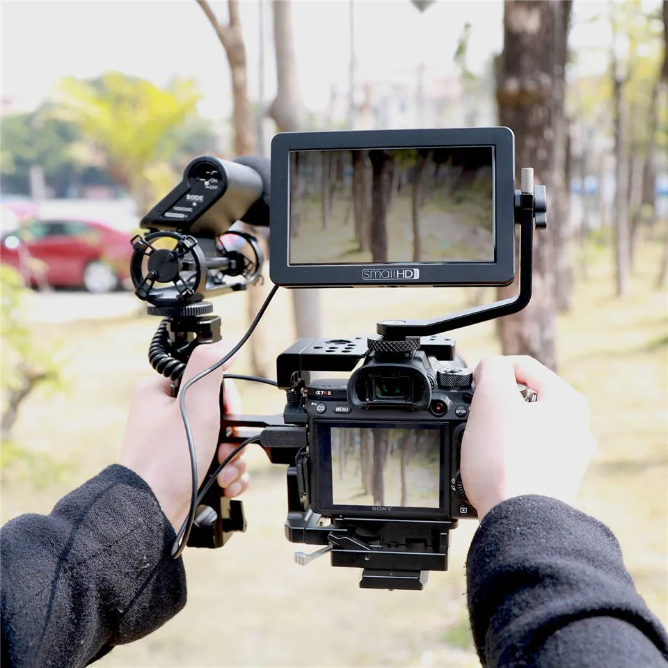 SmallRig для sony A7sii Половина Клетка A7R III/Melo III A7 III/Melo III A7 II/A7R II/A7S II клетка с Quick Release Камера клетка для sony A7riii-2098