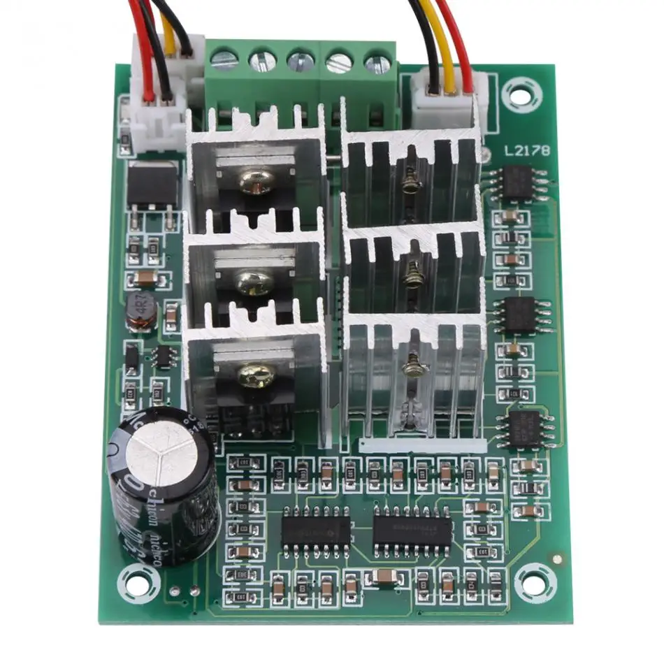 DC 5V-36V 12V 24V 15A Brushless Motor Speed Controller Driver Reversible Switch
