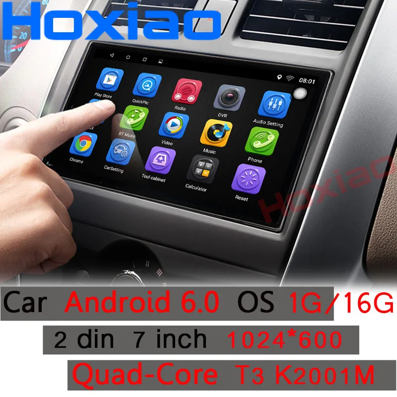 Best Universal 2 din Android 6.0 Car DVD player GPS+Wifi+Bluetooth+FM+Quad Core 7 inch 1024*600 screen car radio 2din multimedia 0 Best Universal 2 din Android 6.0 Car DVD player GPS+Wifi+Bluetooth+FM+Quad Core 7 inch 1024*600 screen car radio 2din multimedia 0