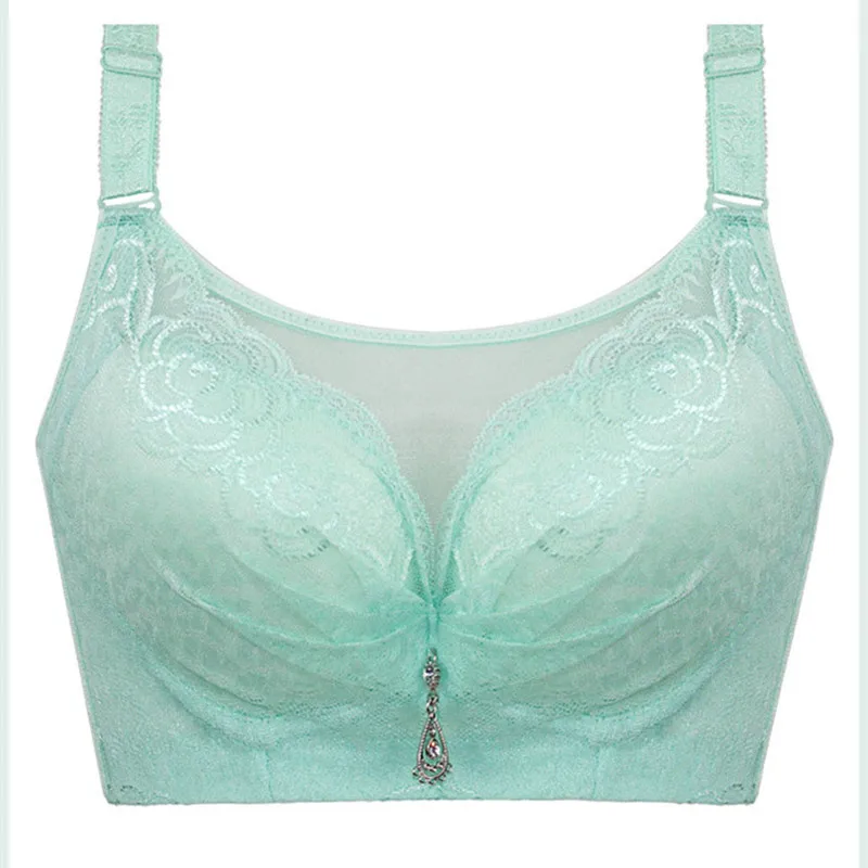 Large size B C D 36 38 40 42 cups No rims oversized full cup underwear