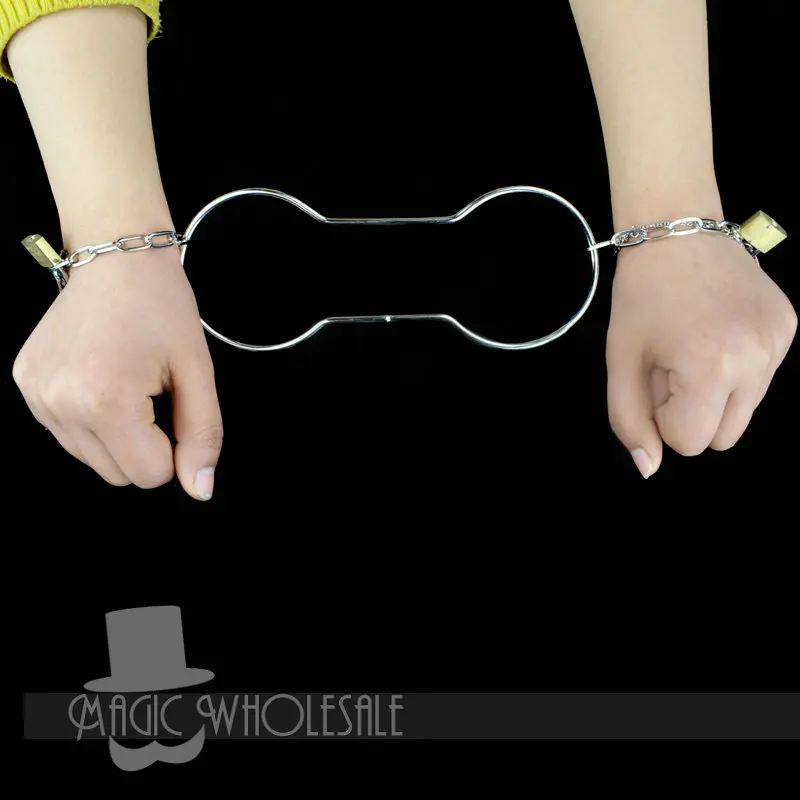 

Handcuff Escape Free Shipping Close Up Street Magic Tricks Toys Props Wholesale And Retail Email Explanation Video