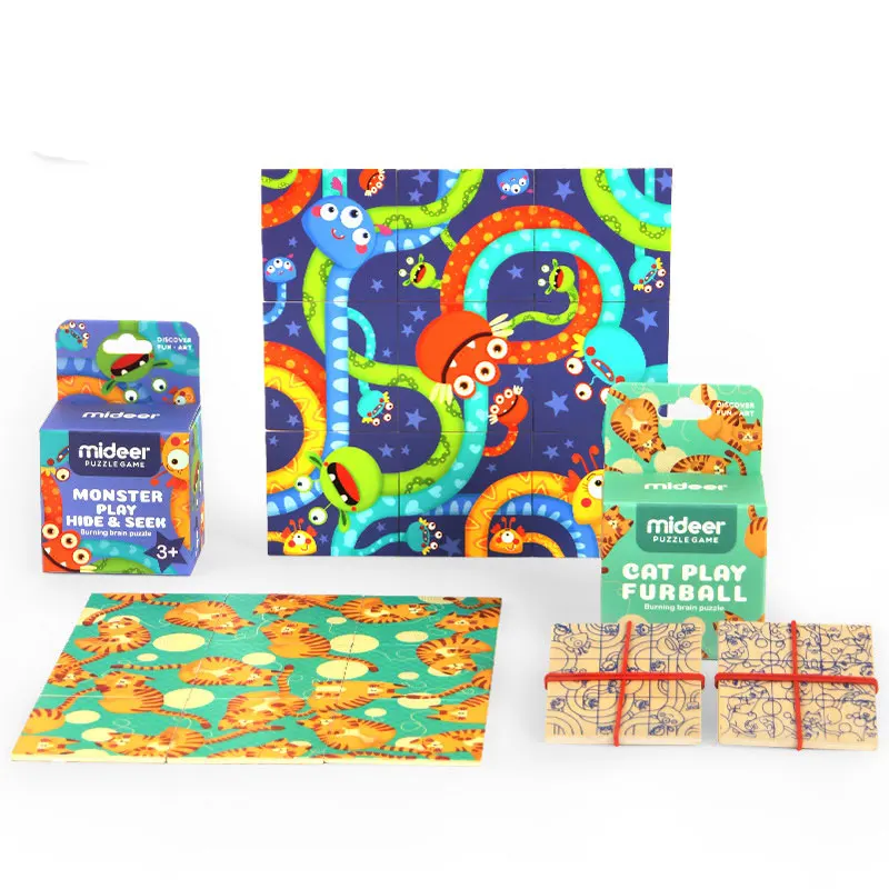 

MiDeer Children's Brain Burning Jigsaw Puzzle Fun Puzzle Board Game Exercise Thinking Logic Children's Educational Toys