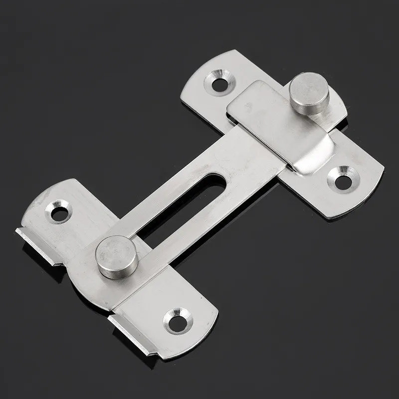 

48*48mm/50*70mm/100*70mm Stainless Steel Door Window Lock Bolts Hasp Latch METAL Hasp for Windows Cabinet Warehouse Cabinet door