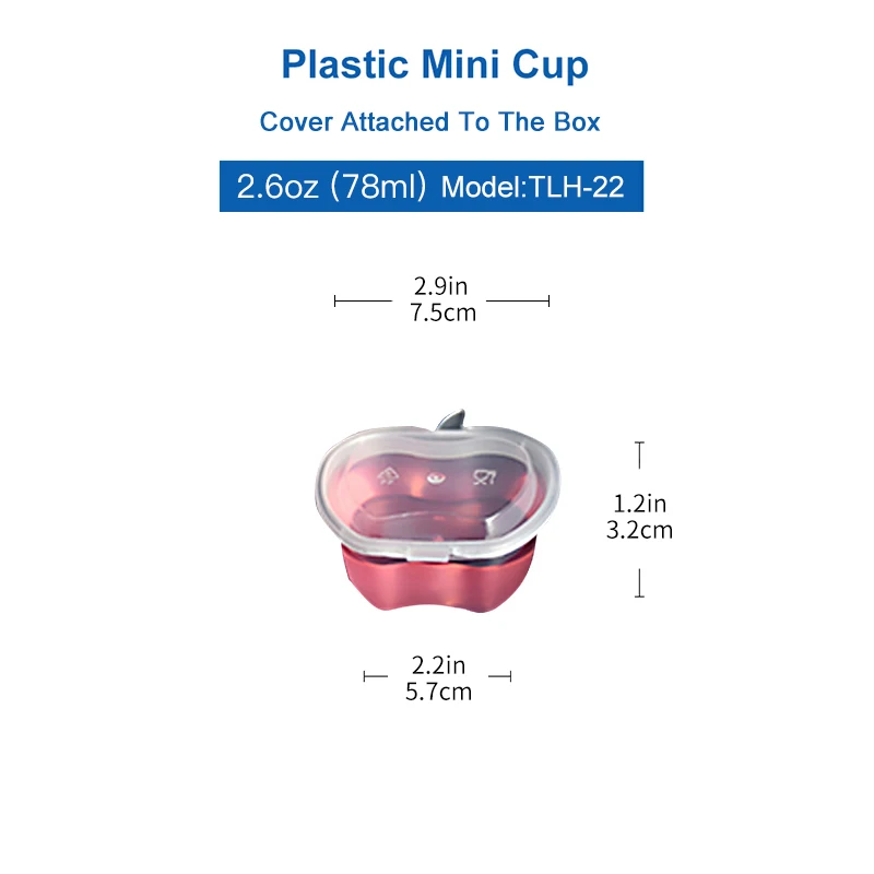OTOR 100 шт. 35 мл 45 одноразовые прозрачные пластиковые кастрюля для соуса Chutney чашки слизи контейнер для хранения коробка с кухонные крышки Организатор - Цвет: TLH-22