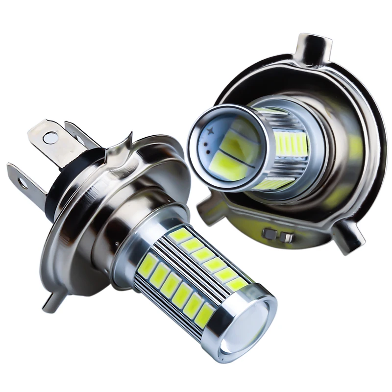2 шт./компл. H4 H7 H8/H11 9005/9006 5730/5630 33SMD светодио дный туман лампы для замены фары DRL и 12