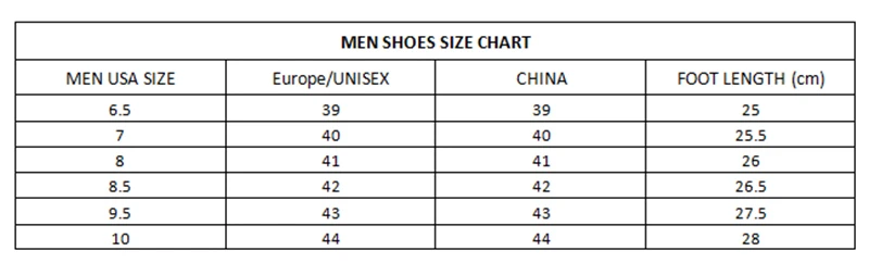 men size