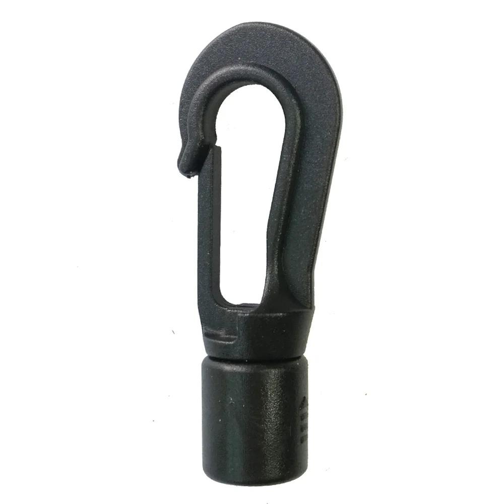 

5MM 8MM 10PC 20PCS Bungee Shock cord Quick Connect hooks hanging Ends Clip for Kayak Canoe Boat Dinghy Rib DIY Elastic Cord rope