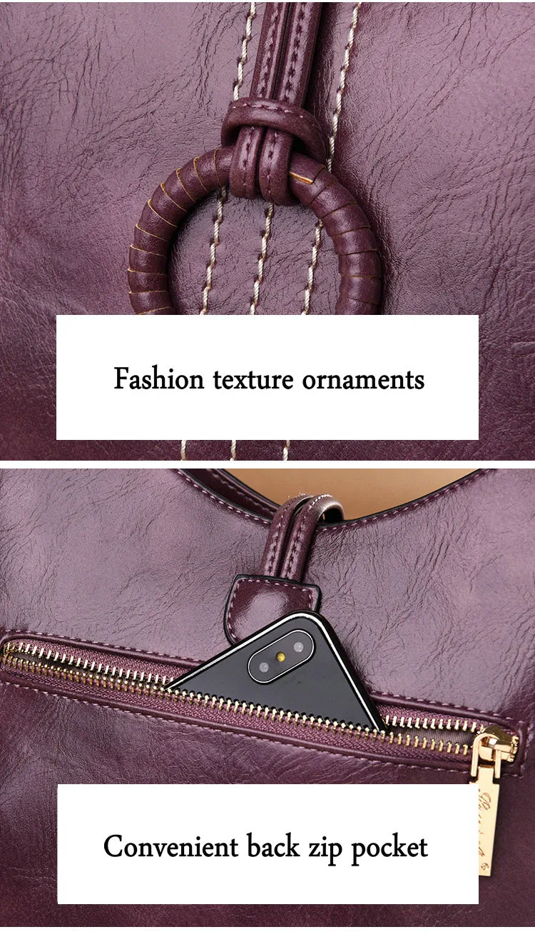 LIRENNIAO качественные кожаные сумки с масляным воском женские мягкие кожаные сумки-тоут женские дизайнерские сумки на плечо для женщин