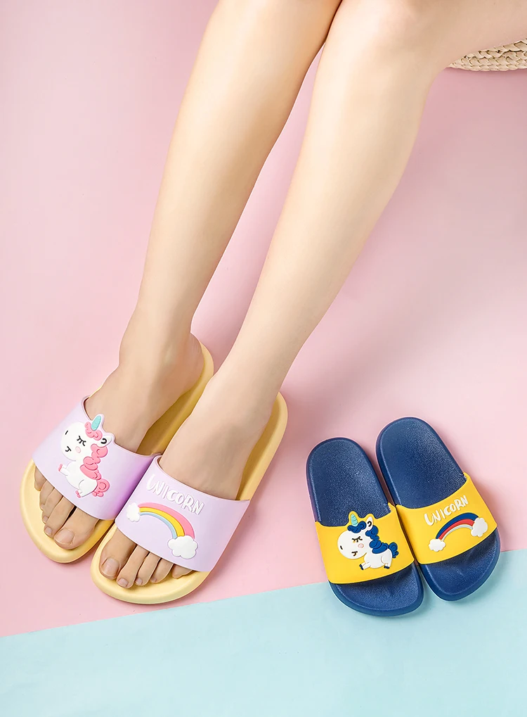 Unicorn Children Beach Slippers -Unicorn Fashion