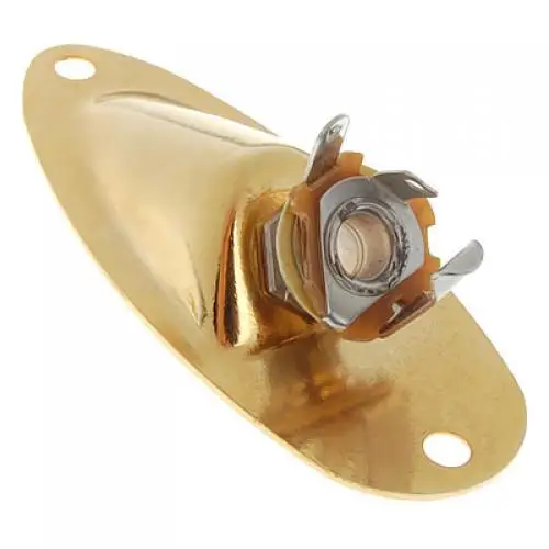 Quality Golden Output Jack Socket Suitable For Electric Guitars Stratocaster Similar Guitars
