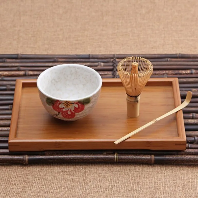 Чайная церемония матча керамическая чашка для чая Бамбук чайная ложка веничек для чая «маття» японская чайная посуда Чайный инструмент 4 стиля чаша для маття набор