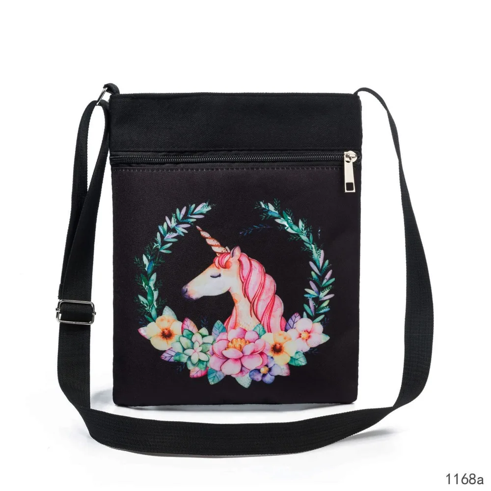StoryMaker Handbag Unicorn 3D Printed Women Shoulder Bag Female Summer Beach Bag Shoulder Lady Bag