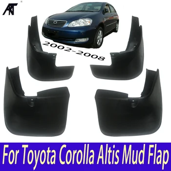 

Car Mud Flaps For Toyota Corolla Altis 2002-2008 Sedan Mudflaps Splash Guards Mud Flap Mudguards 2003- 2007
