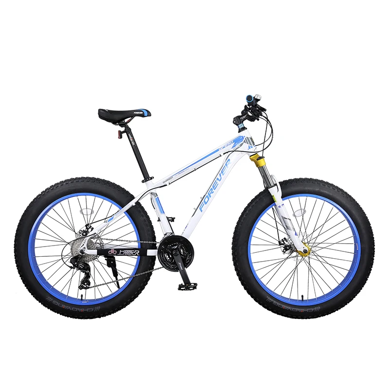 Mountain Bike Wide Thick Tires Shock Absorbed 27 Speed Aluminum Alloy Hard Frame 26 Inches Big Tires Waterproof Bearings Adult Mountain Bike Wide Thick Tires Shock Absorbed 27 Speed Aluminum Alloy Hard Frame 26 Inches Big Tires Waterproof Bearings Adult