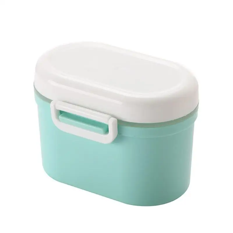 Коробка для новорожденного ребенка, молочный порошок, дозатор молока для младенцев, герметичная коробка для хранения еды, банки для закусок, бутылки, термостойкие - Цвет: 12.5x9.5cm 01