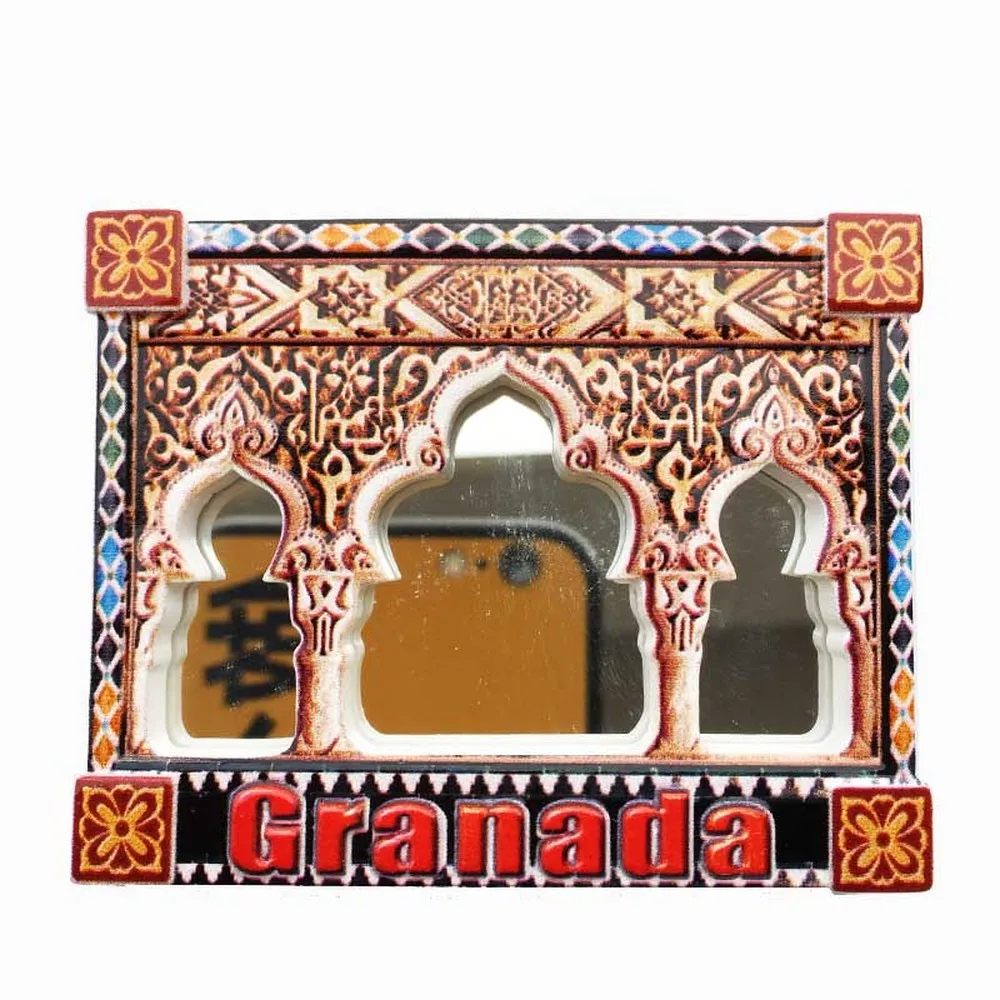 BABELEMI 1 шт. высокое качество Alhambra Гранада Испания 3D магниты на холодильник