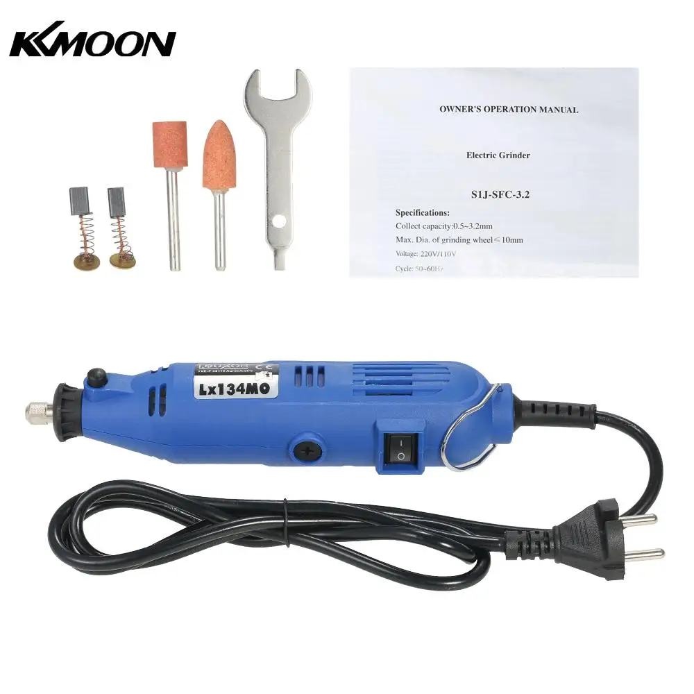 KKmoon 180W Multi functional Electric Drill Grinder 6 Speed Variable