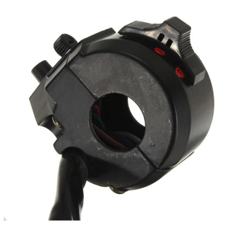 

Promotion! 7/8" Motorcycle Handlebar Switch Control High/Low Beam Turn Signal Horn Left Black