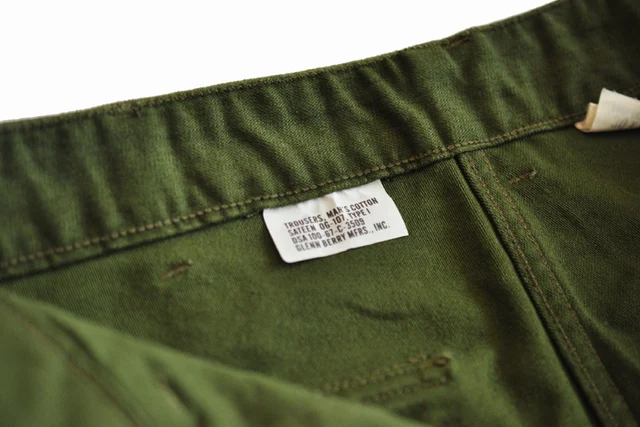 Saucezhan Og107 Utility Fatigue Pants Military Pants Vintage