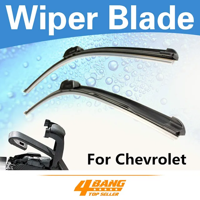 Car Styling 2PCS 19"+24" Soft Rubber Wiper Blades Windshield Wipers