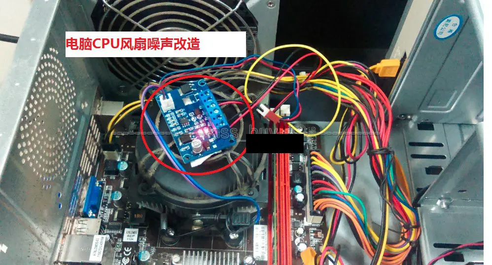 12V 24V DC Автоматический PWM PC CPU вентилятор контроль температуры регулятор скорости +