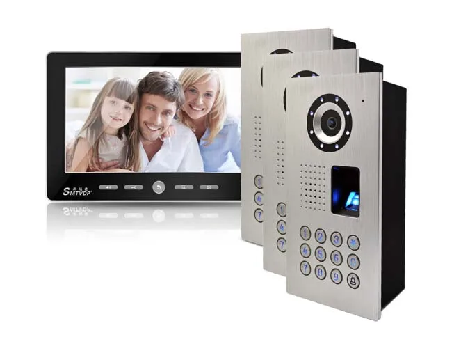 Top XinSiLu Luxury top quality 10"Video Door Phone,HD IR Metal Camera w/t FRID panel,home Intercom System doorbell 3Cameras+1monitor 0 Top XinSiLu Luxury top quality 10"Video Door Phone,HD IR Metal Camera w/t FRID panel,home Intercom System doorbell 3Cameras+1monitor 0