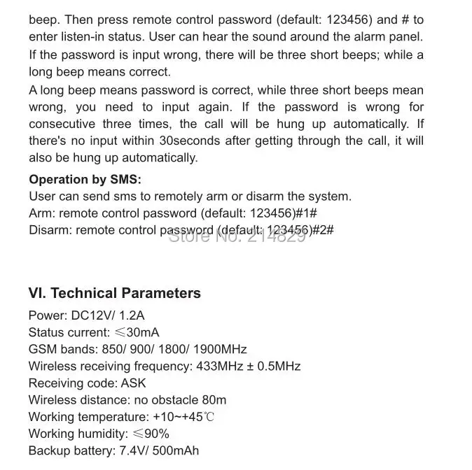 LPSECURITY SOS сигнализация беспроводной GSM сигнализация Домашняя безопасность пожилых людей помощник от 1 до 8 с аварийной кнопки тревоги