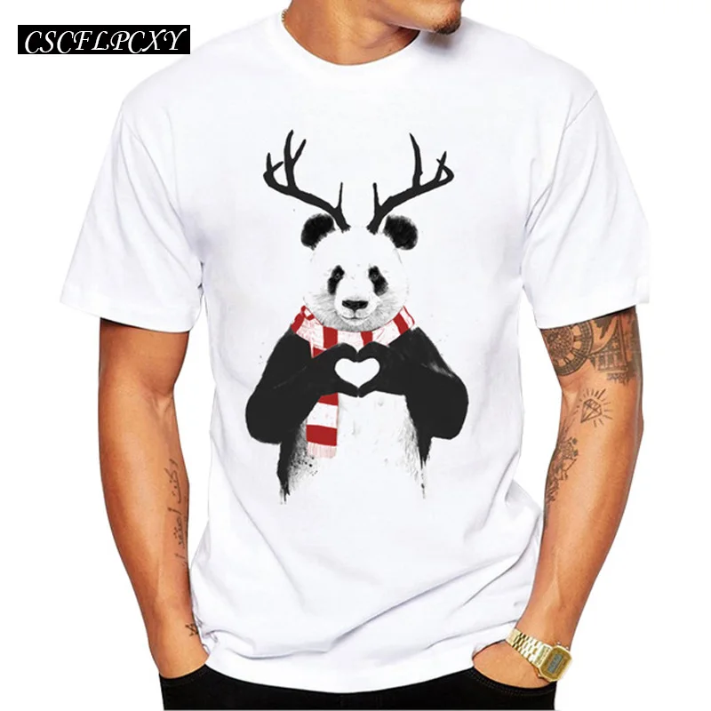 Santa-panda-lion-Dinosaur-Printed-Men-T-Shirt-2017-Hipster-Panda-Christmas-Tee-Shirts-Short-Sleeve.jpg_640x640 (2)