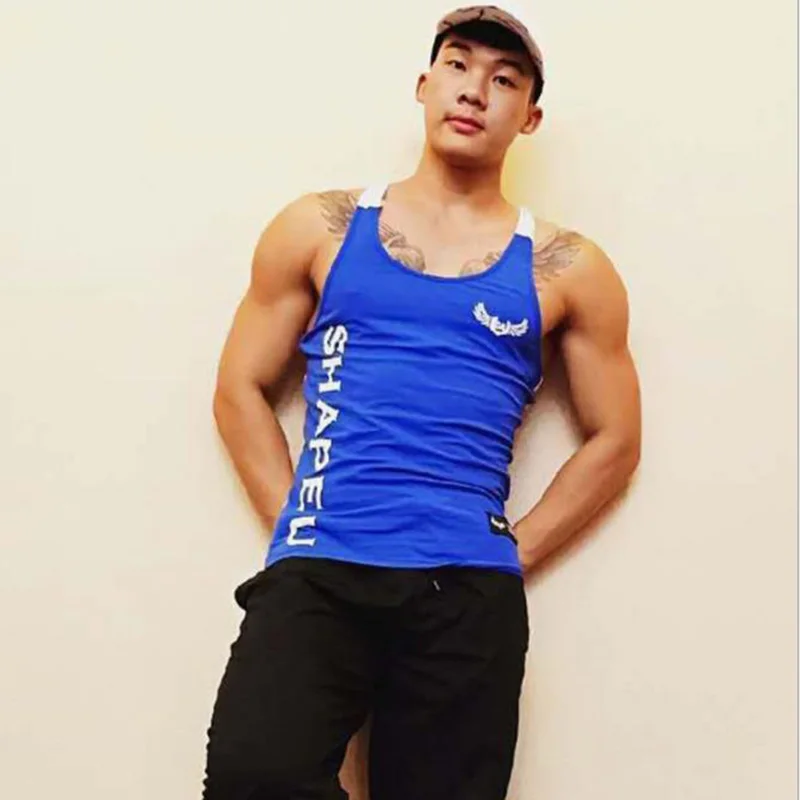 Mens Moisture-wicking Muscle Tank Top Shirt