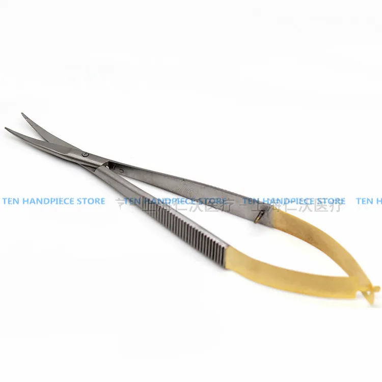 

2018 good quality 1 pcs Dental medical microsurgical scissors Stainless steel fine scissors Minimally invasive scissors